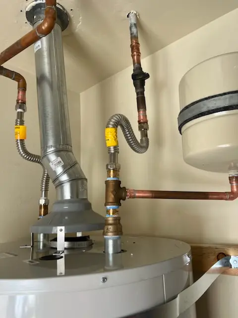 Water heater installation and plumbing repair in Chelsea