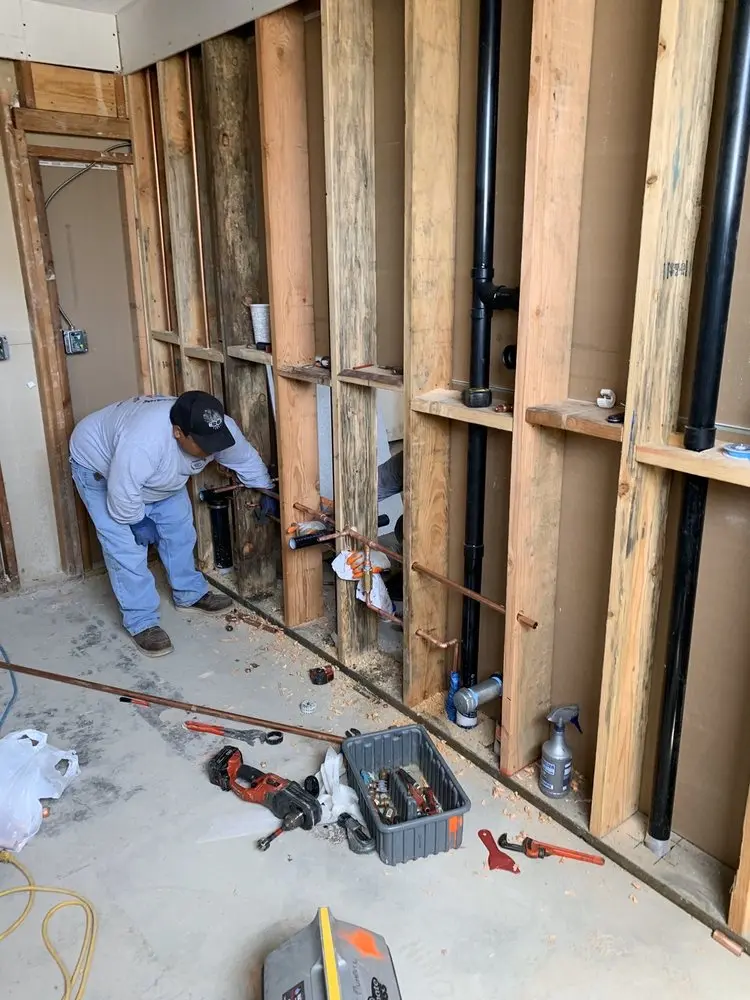 Commercial rough-in plumbing for Water Heater Replacement in Chelsea